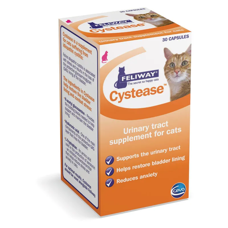 Feliway Cystease 30 caps - WEB EXCLUSIVE